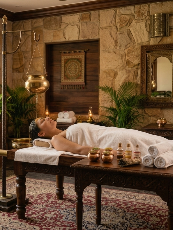 Shirodhara Ayurvedic Ritual